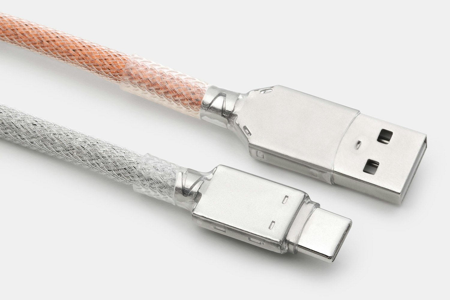 Mechcables Metallic Copper Custom-Sleeved USB Cable