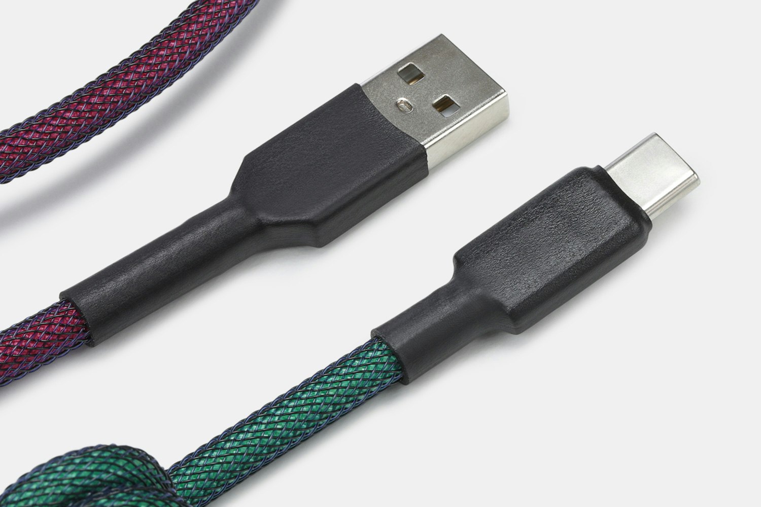 Mechcables Cyber Custom Coiled Aviator USB Cable