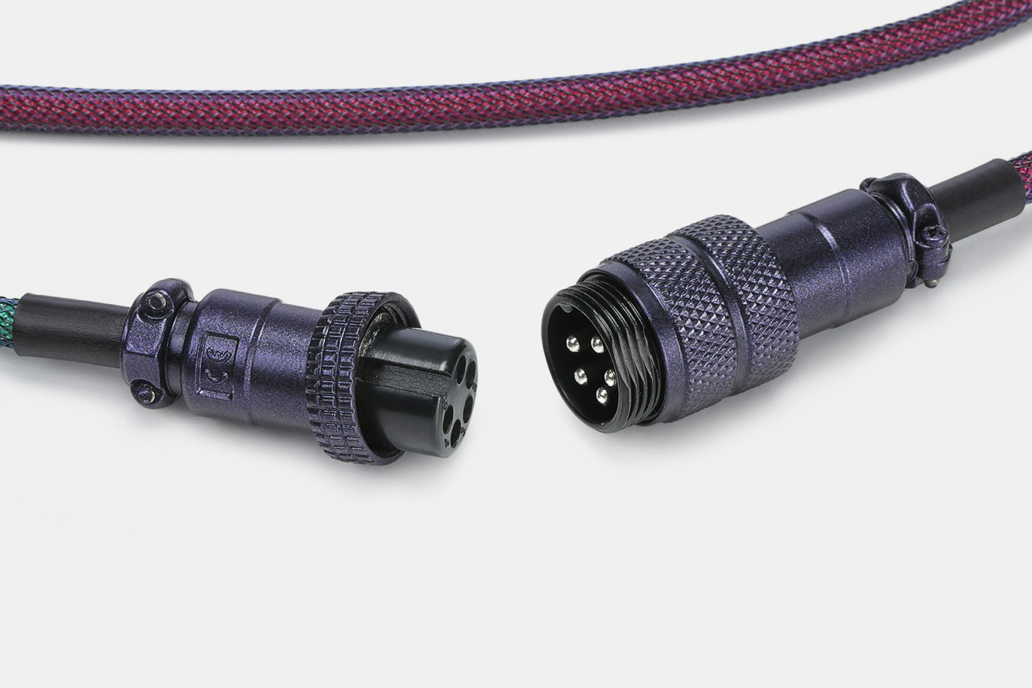 Mechcables Cyber Custom Coiled Aviator USB Cable