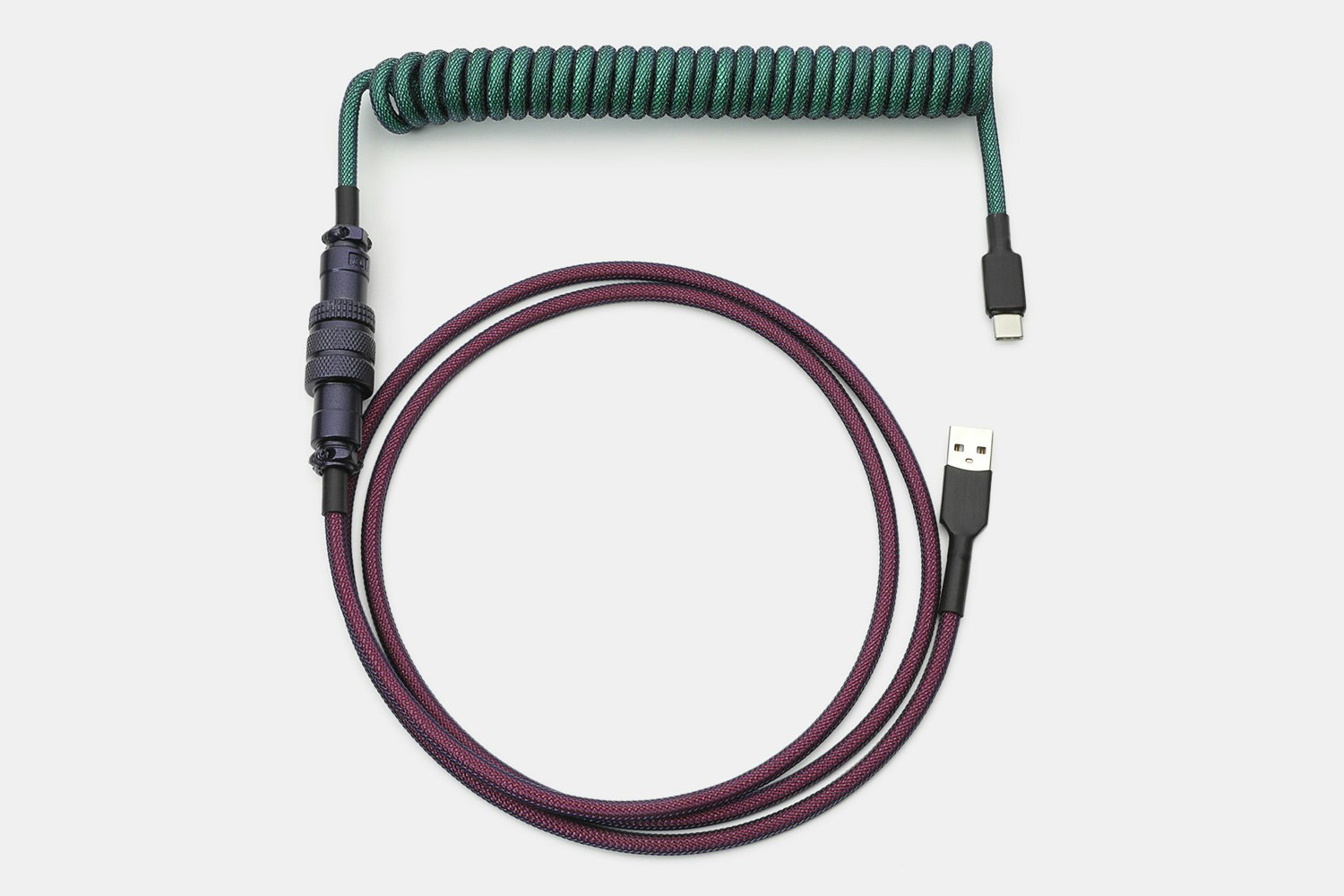 Mechcables Cyber Custom Coiled Aviator USB Cable