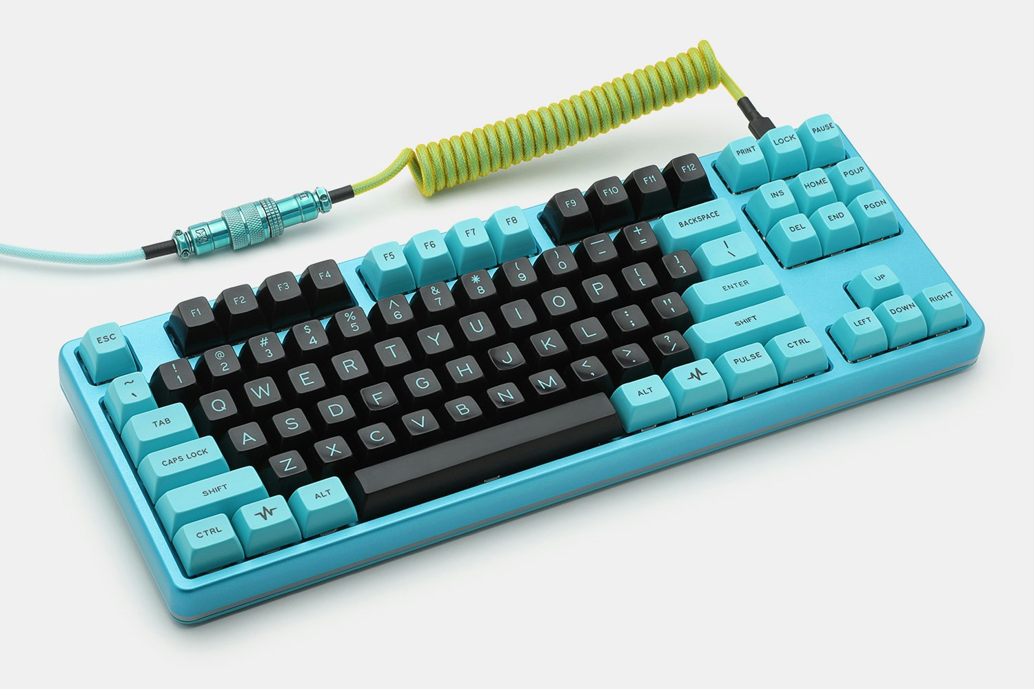 Mechcables Cyberpunk Custom Coiled Aviator USB Cable