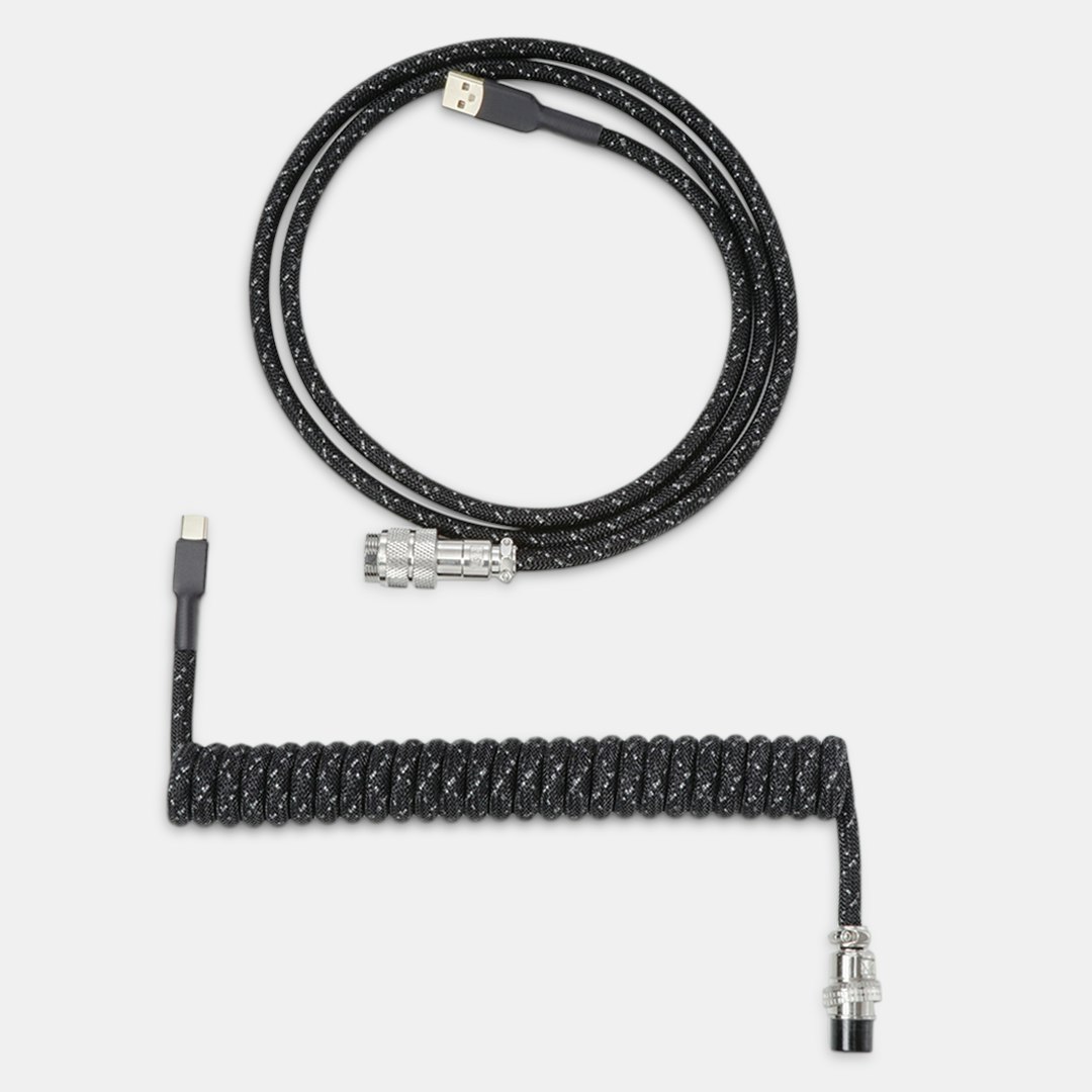 Mechcables Darkspeed Custom Coiled Aviator USB Cable Mechanical