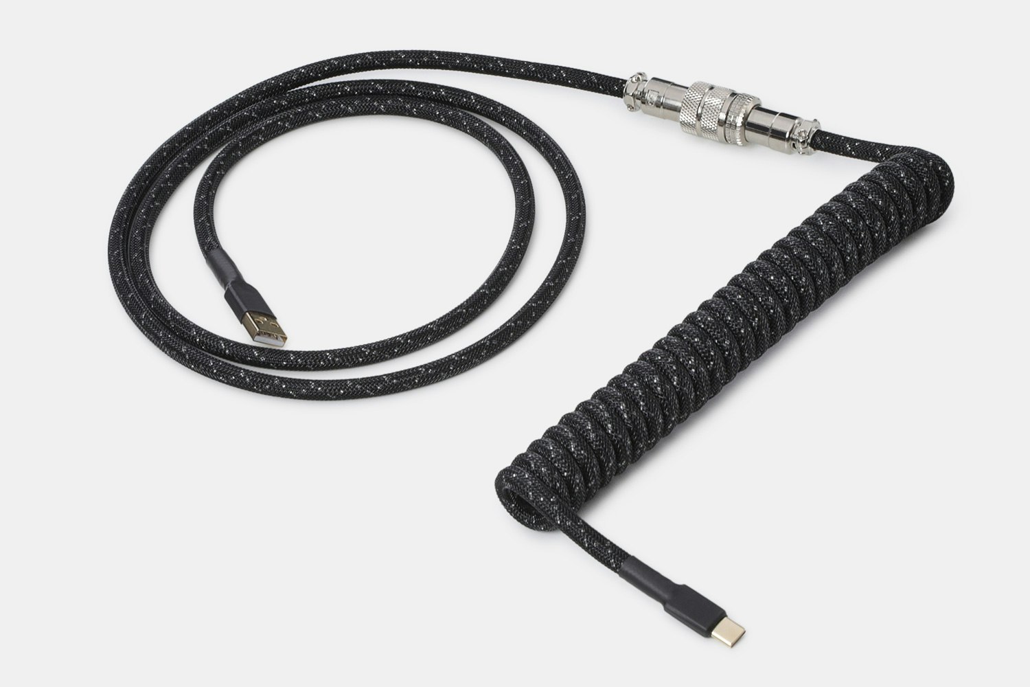 Mechcables Darkspeed Custom Coiled Aviator USB Cable Mechanical