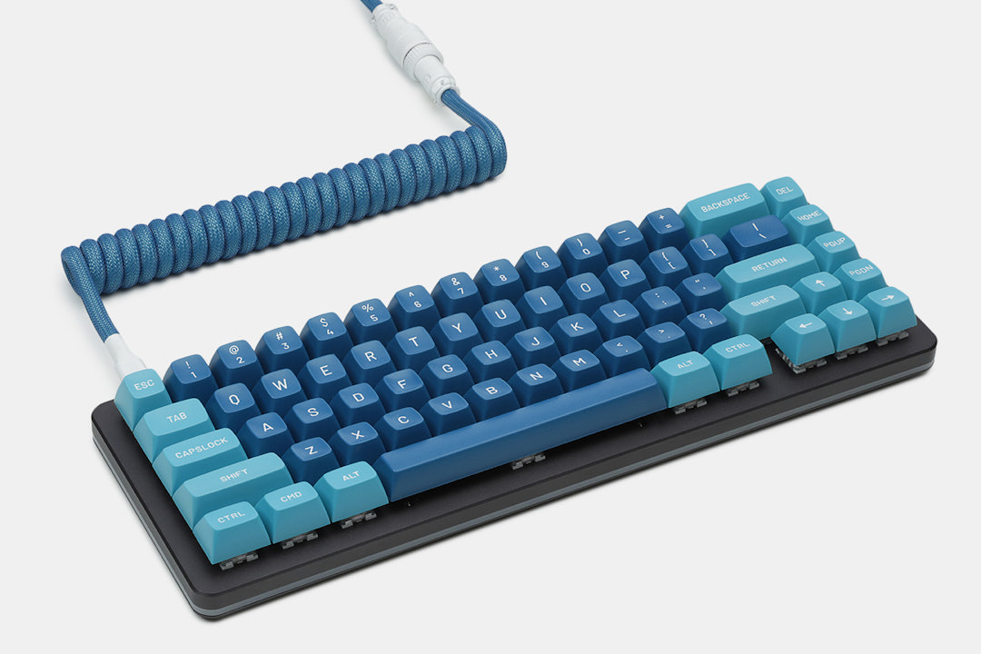 Mechcables Dasher Custom Coiled Aviator USB Cable