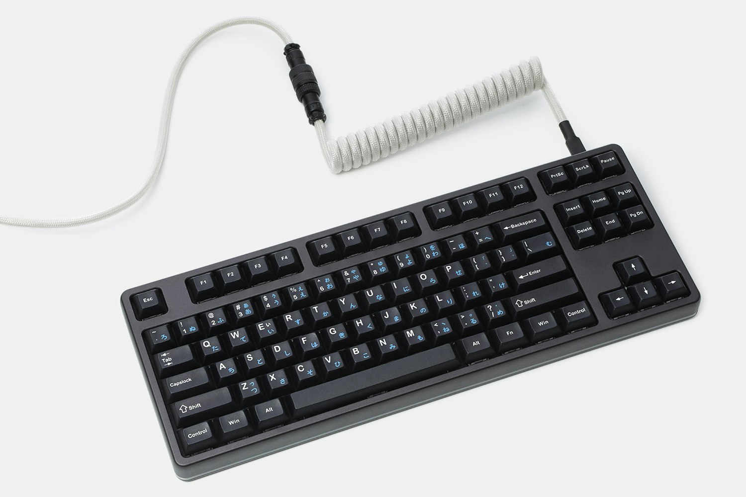 Mechcables Cream Custom Coiled Aviator USB Cable