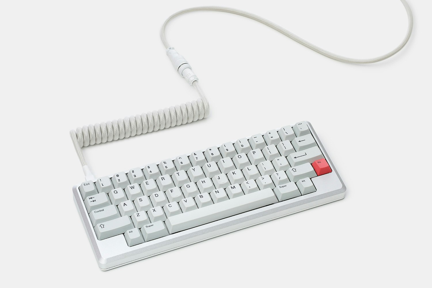 Mechcables Cream Custom Coiled Aviator USB Cable