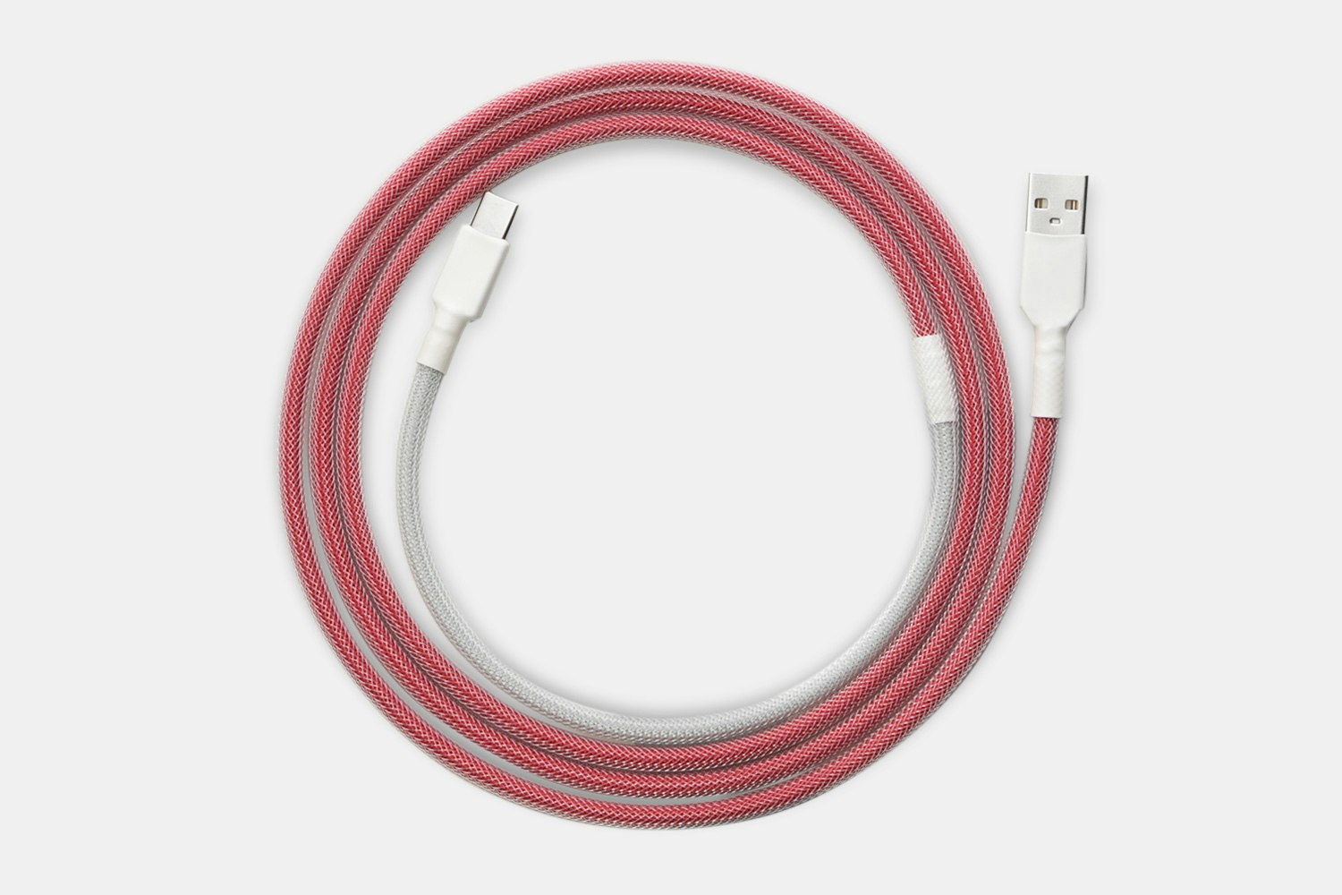 Light Grey, Red w/ Clear Techflex (Original)