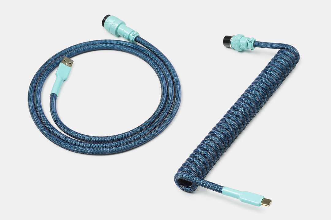Mechcables Dusk Custom Coiled Aviator USB Cable