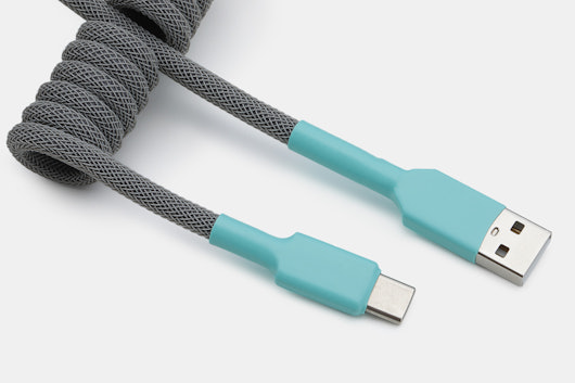 Mechcables Electric Custom Coiled Aviator USB Cable