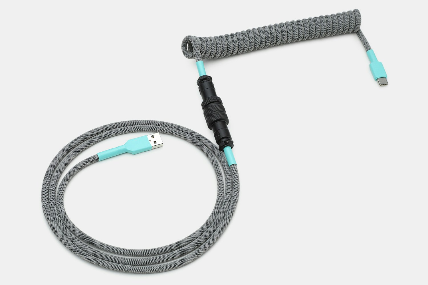 Mechcables Electric Custom Coiled Aviator USB Cable