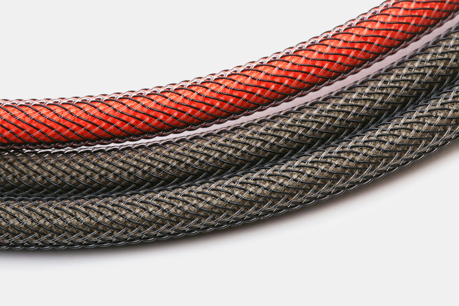 Mechcables Green Screen Custom-Sleeved USB Cable