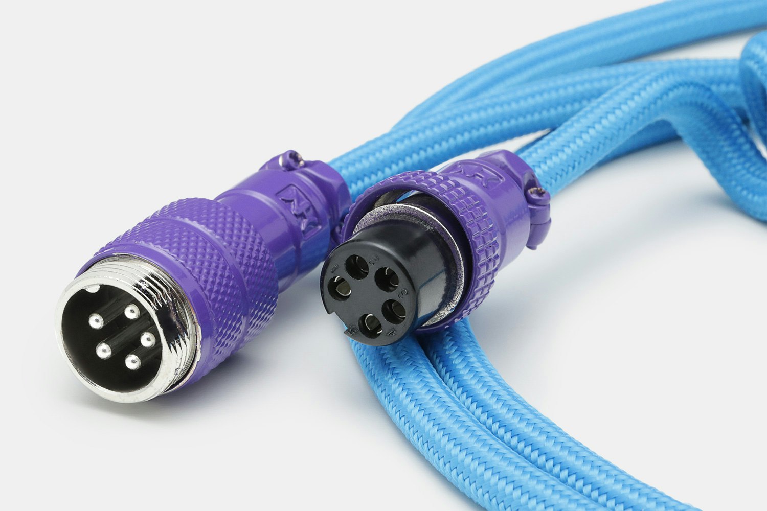 Mechcables Joker Aviator Custom-Coated Coil USB Cable