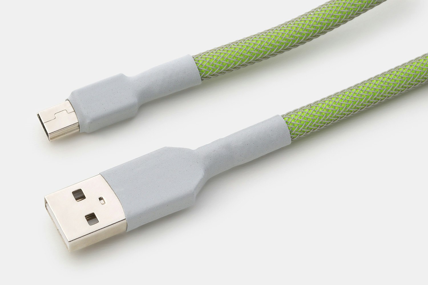 Mechcables Lime Custom-Sleeved USB Cable