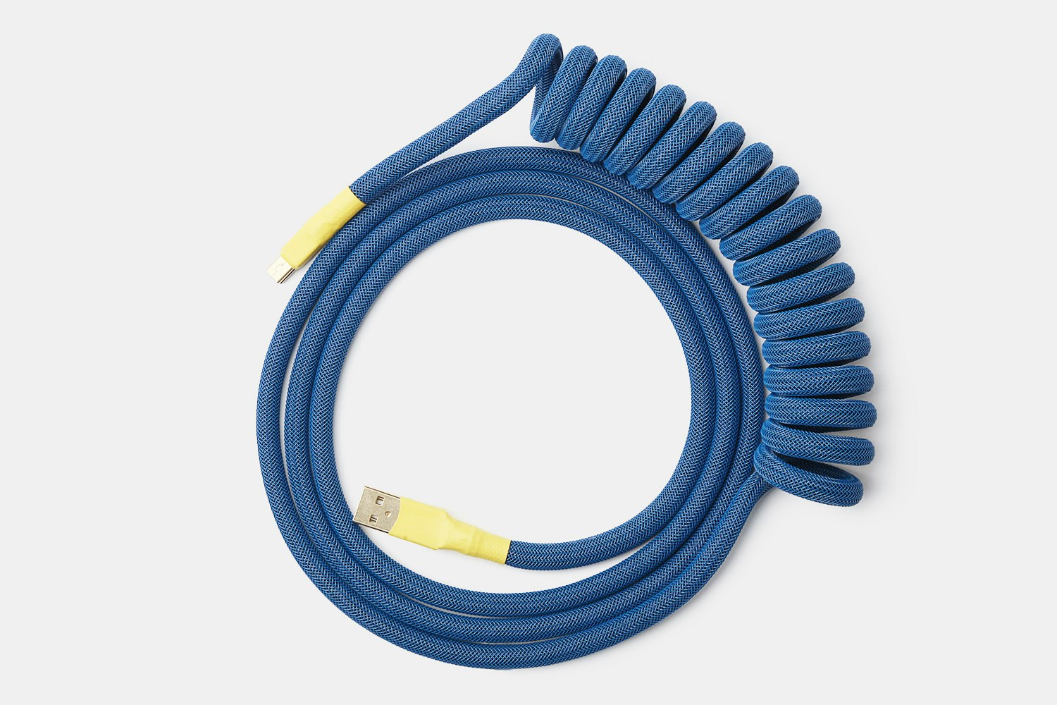 Jumbo Midnight Blue w/ Blue Techflex - coil