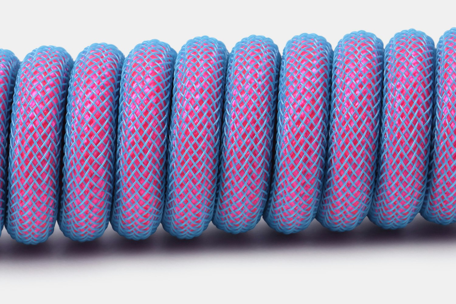 Mechcables Neon Joker Custom Coiled Aviator USB Cable