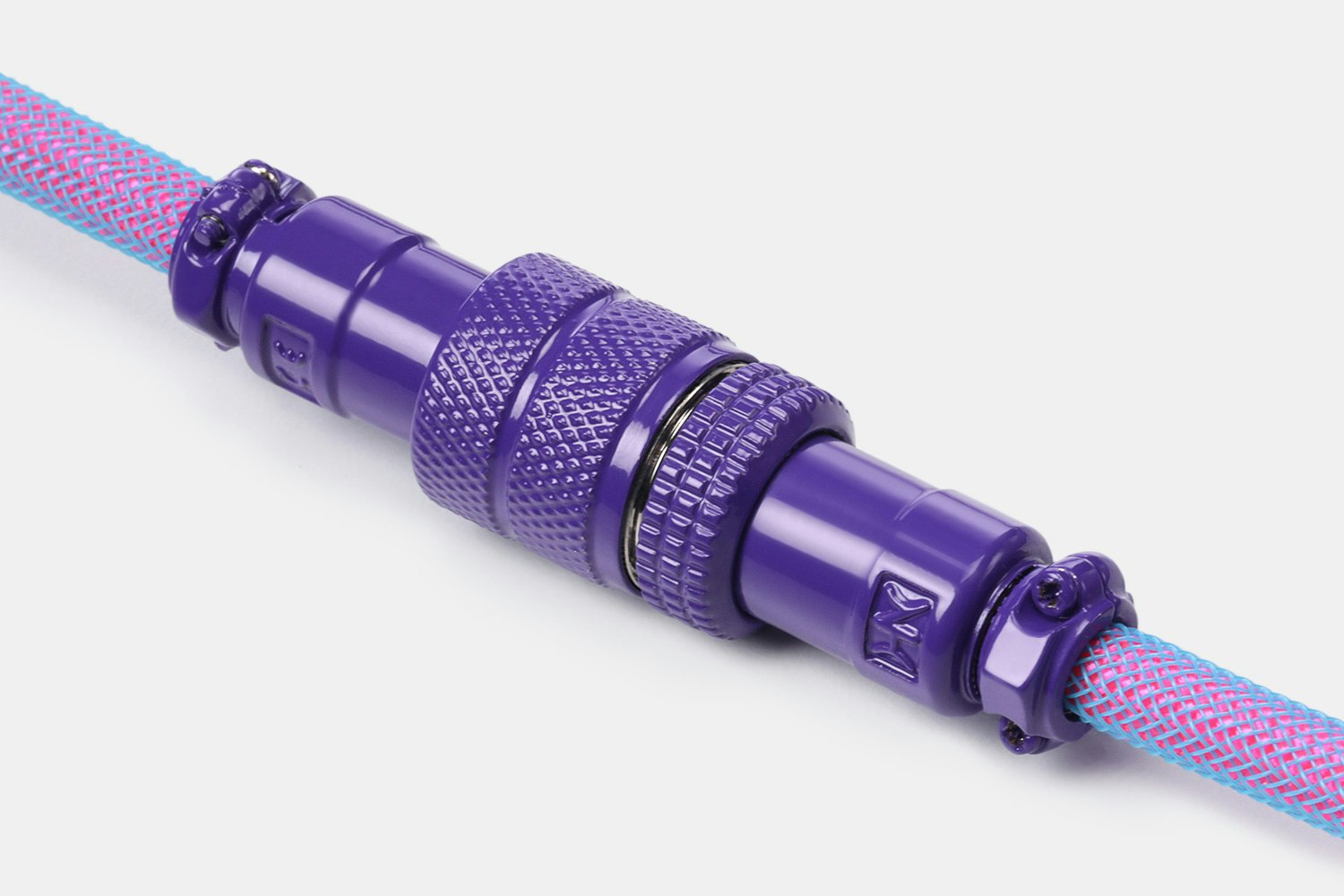 Mechcables Neon Joker Custom Coiled Aviator USB Cable