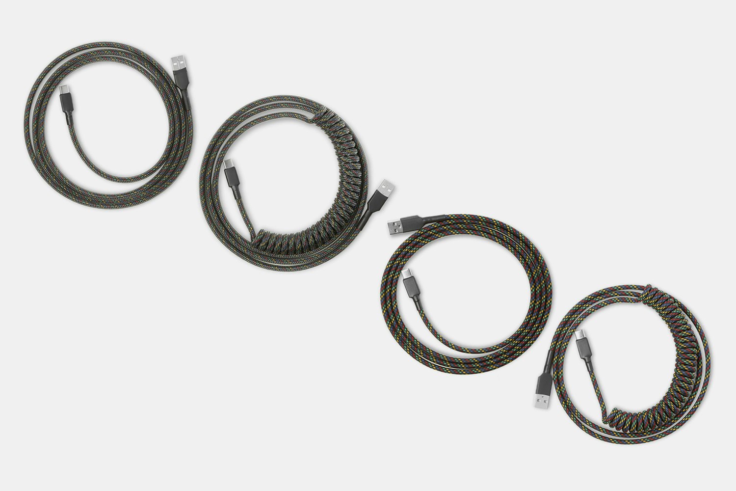 Mechcables Oblivion CustomSleeved USB Cable Mechanical Keyboards Keyboard Cables Keyboard