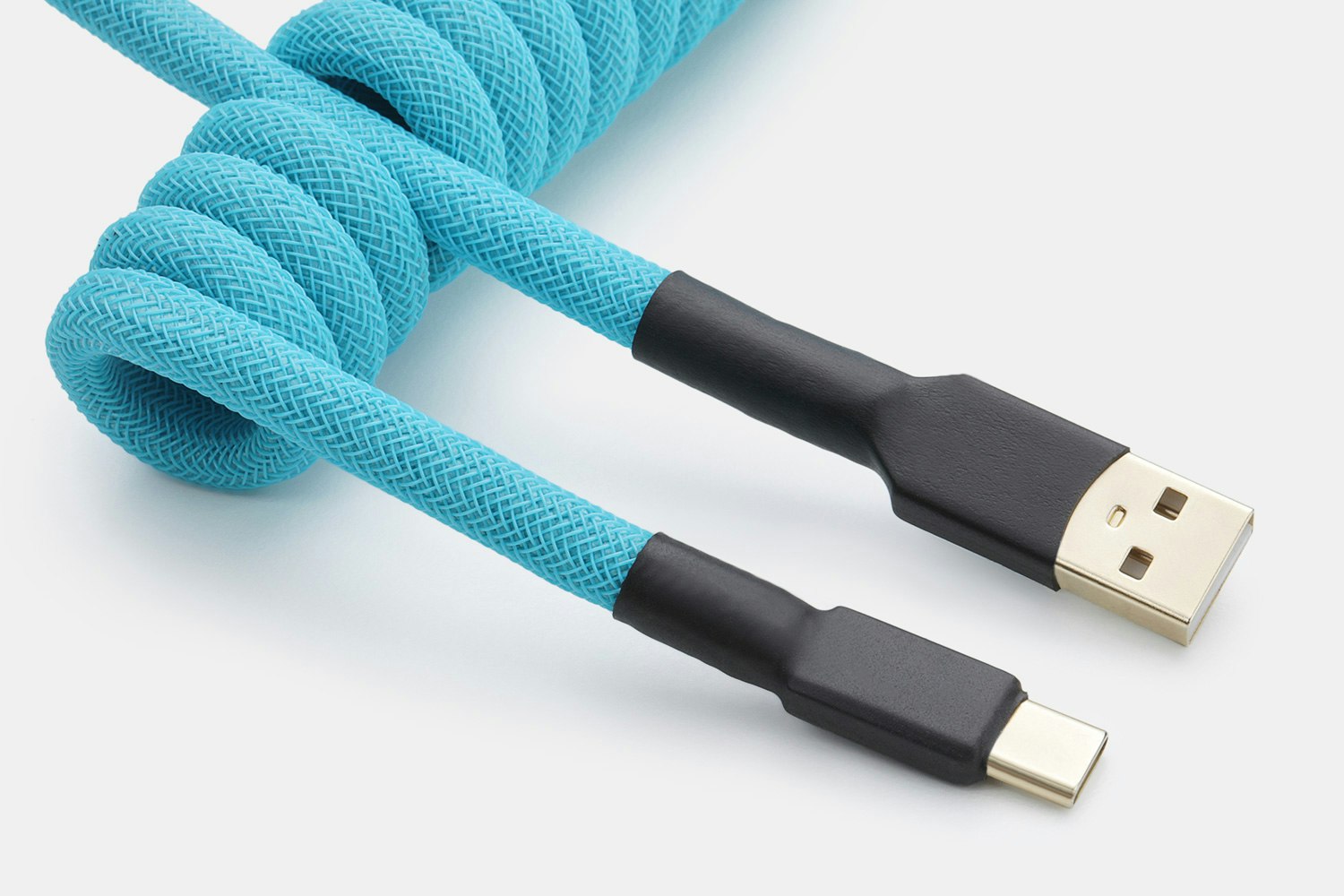 Mechcables Pulse Custom Coiled Aviator USB V2 Cable