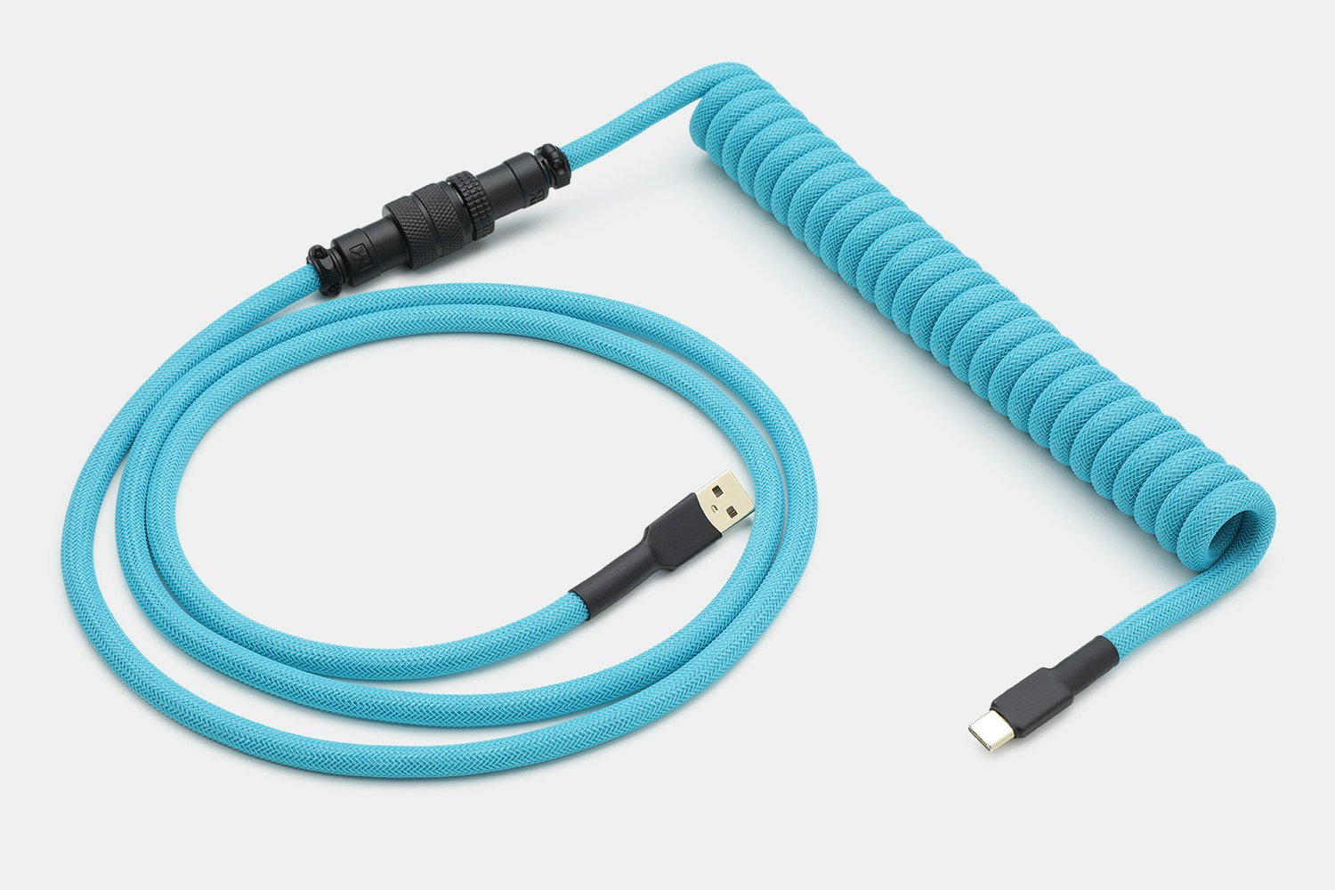 Mechcables Pulse Custom Coiled Aviator USB V2 Cable
