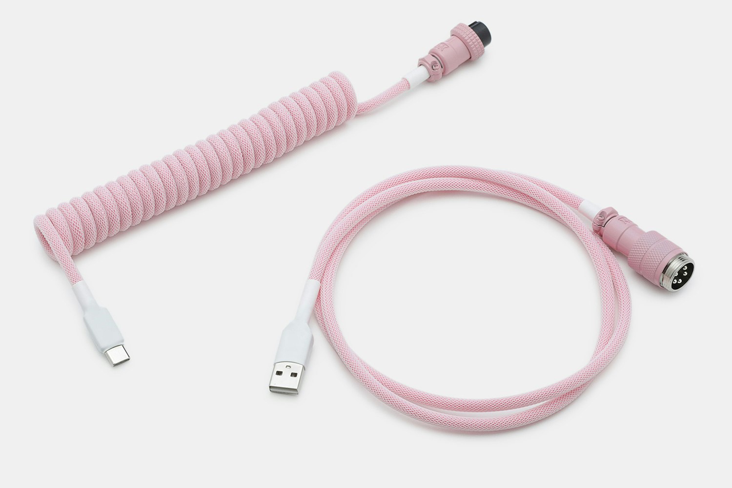 mechcables sakura custom coiled aviator usb cable