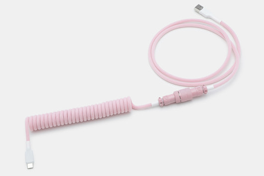 Mechcables Sakura Custom Coiled Aviator USB Cable