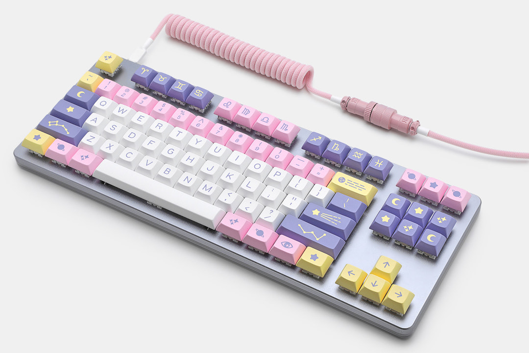 Mechcables Sakura Custom Coiled Aviator USB Cable