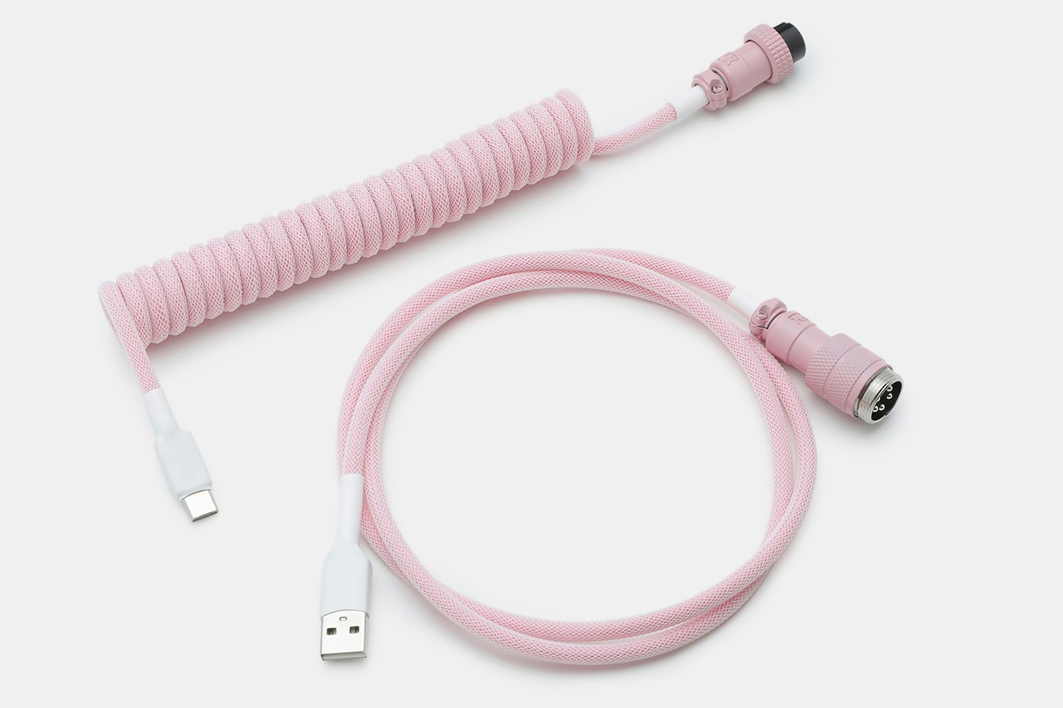 Mechcables Sakura Custom Coiled Aviator USB Cable