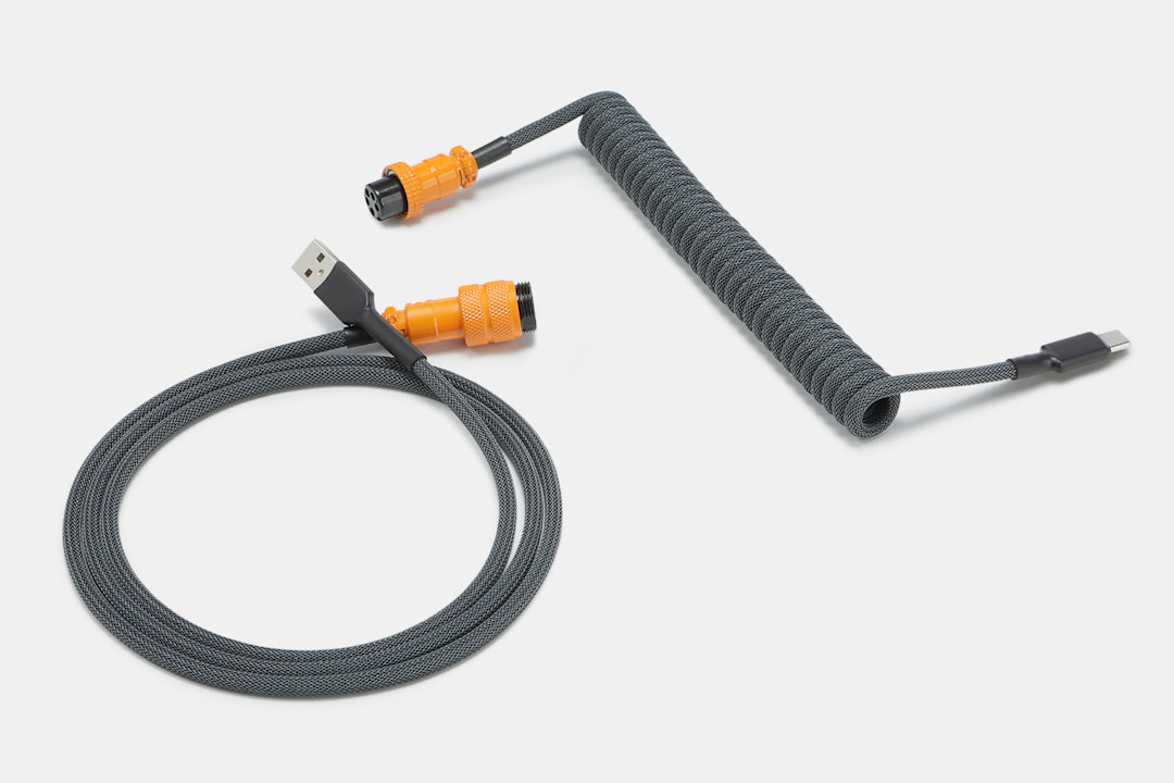 Mechcables Skiidata Custom Coiled Aviator Cable