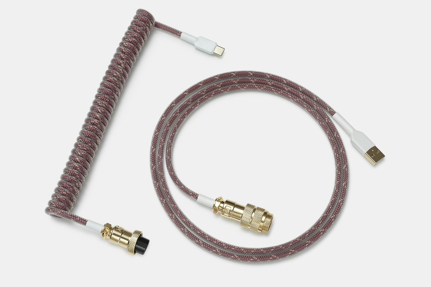 Mechcables Sparta Custom Coiled Aviator Cable
