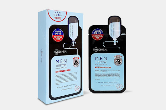 Mediheal M.E.N. Timetox Black Mask EX (10-Pack)