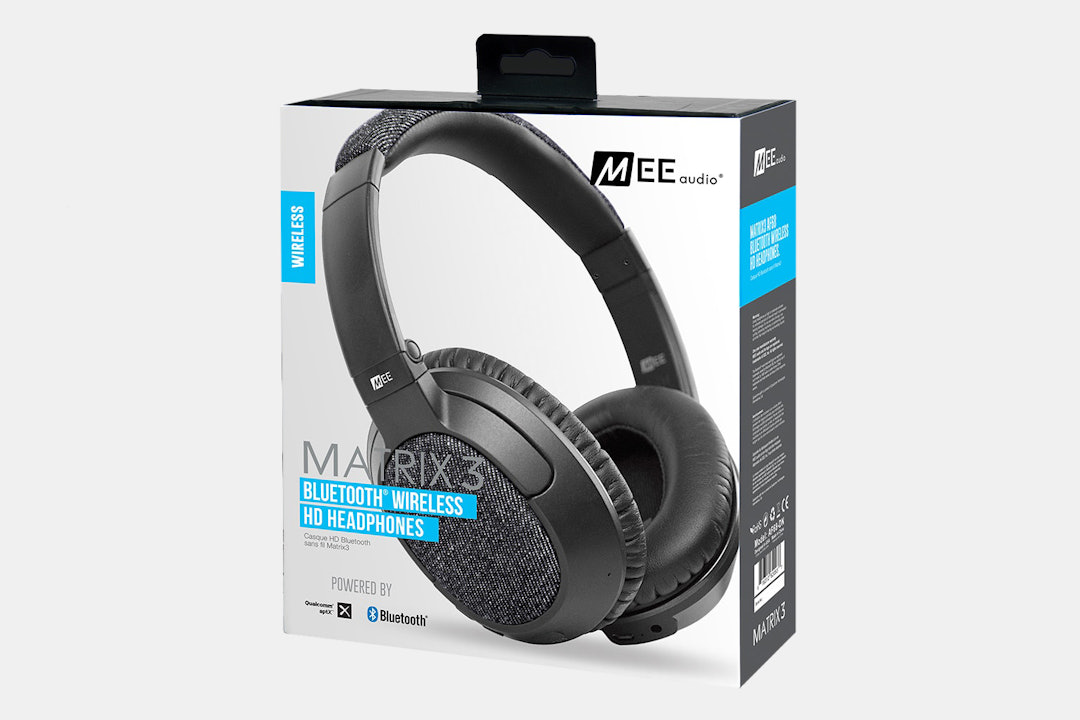 MEE Audio Matrix3 Bluetooth Headphones