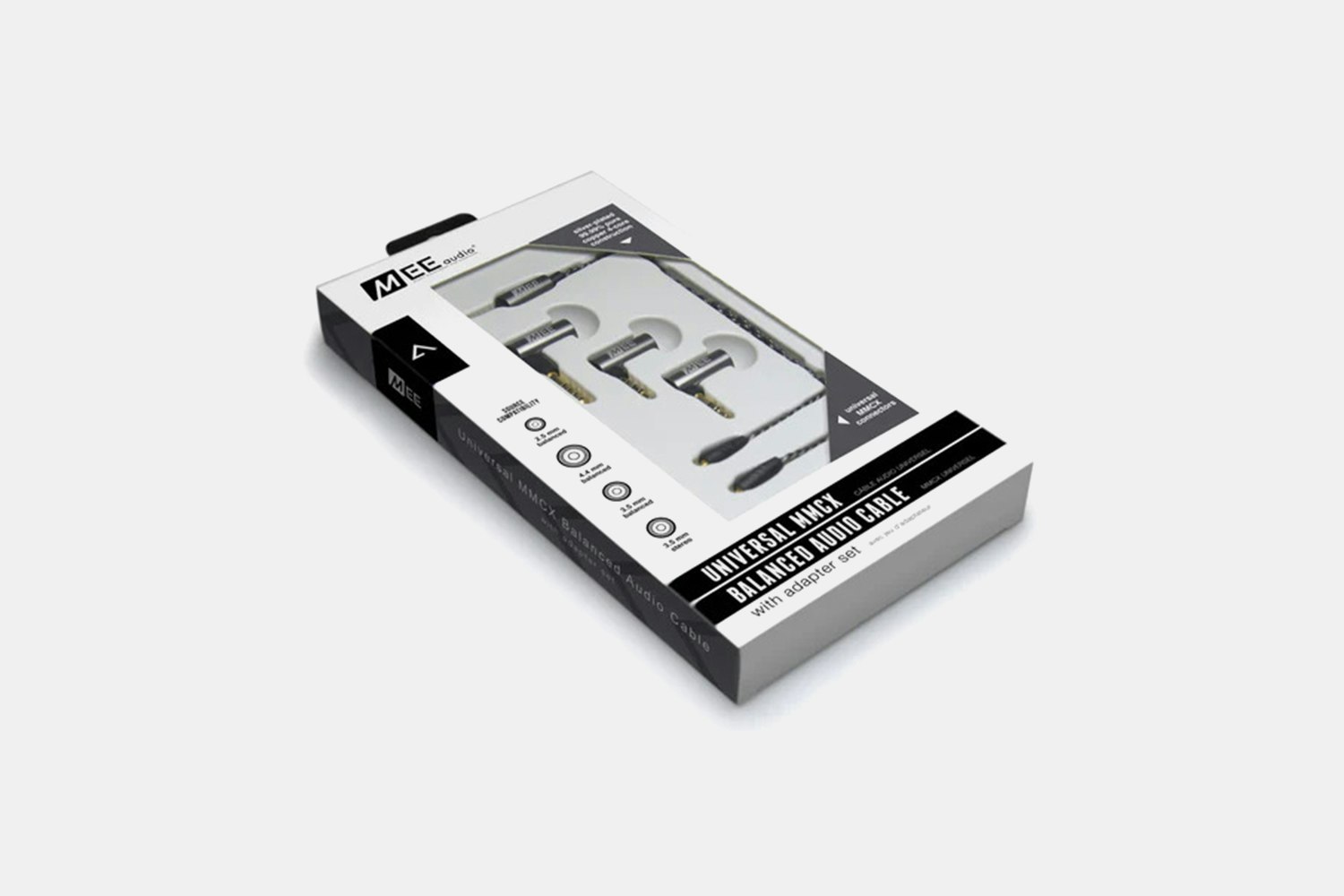 MEE Audio Universal MMCX Balanced Audio Cable With Adapter Set