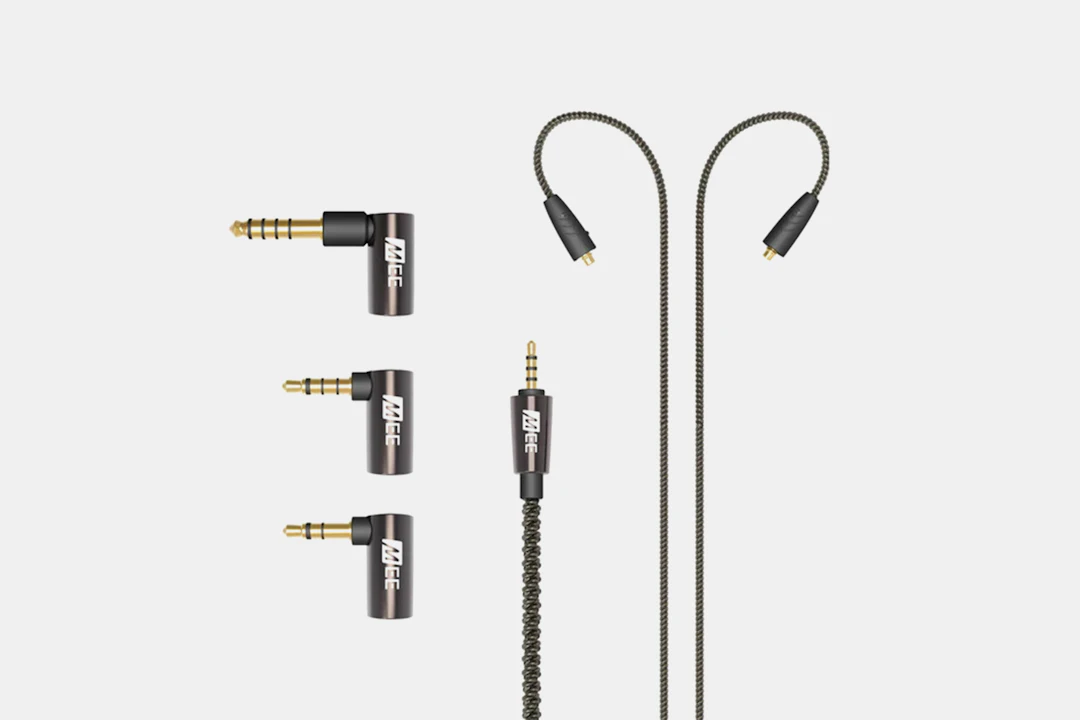 MEE Audio Universal MMCX Balanced Audio Cable With Adapter Set