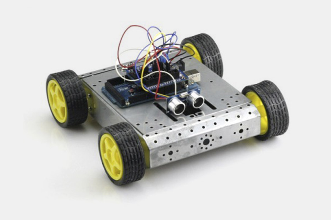Mega 2560 R3 4WD Robot Kit Bundle for Arduino