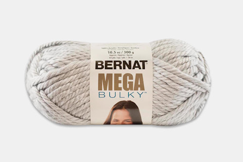 Bernat Mega Bulky Yarn 100% Acrylic Jumbo Bulky Yarn for Knitting
