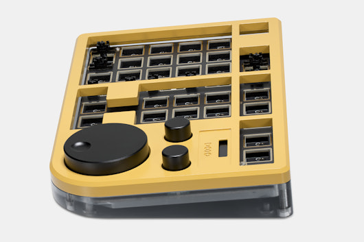 Megalodon Triple Knob 38% Keyboard With OLED Screen