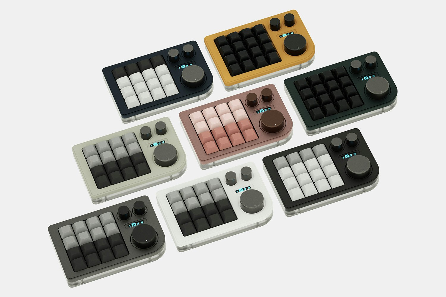 macro keyboard with knob