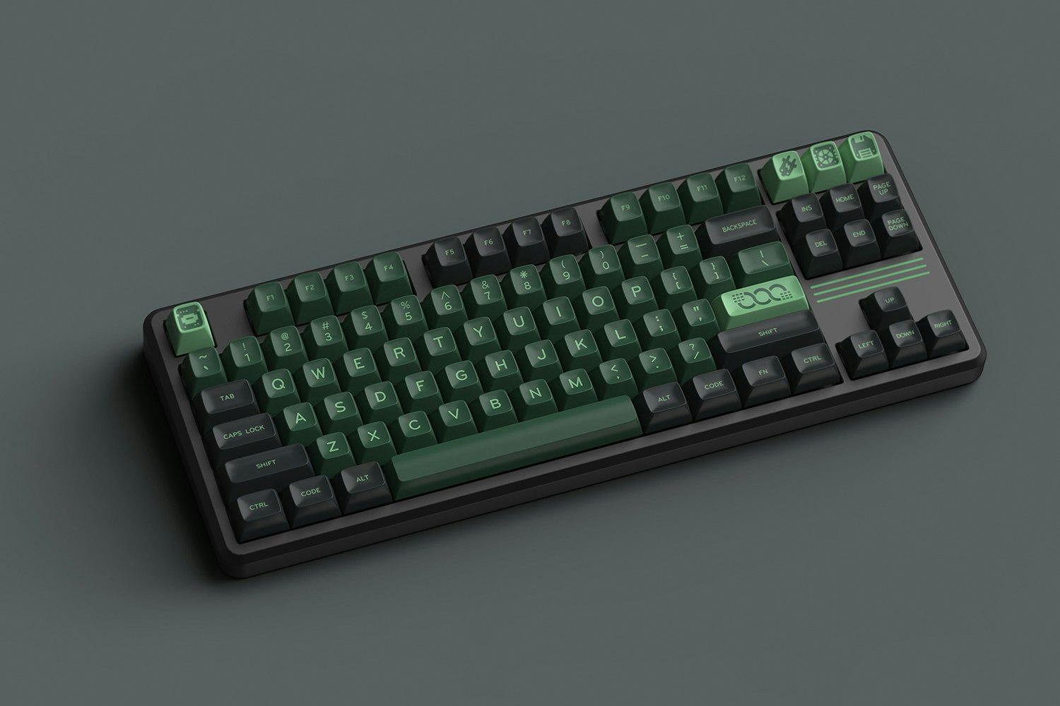 Melgeek MG The VOODOO Doubleshot ABS Keycap Set | Mechanical