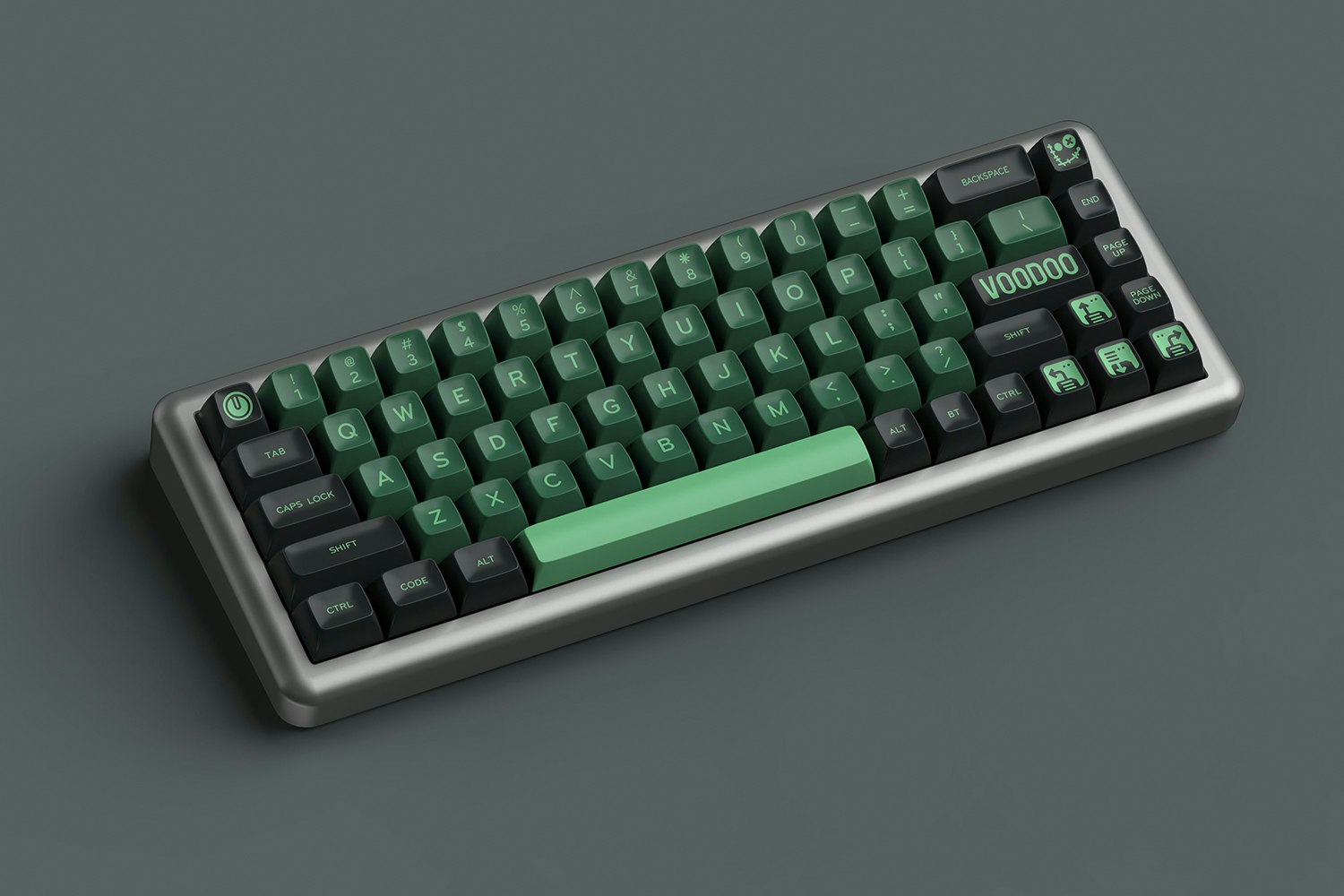 Melgeek MG The VOODOO Doubleshot ABS Keycap Set