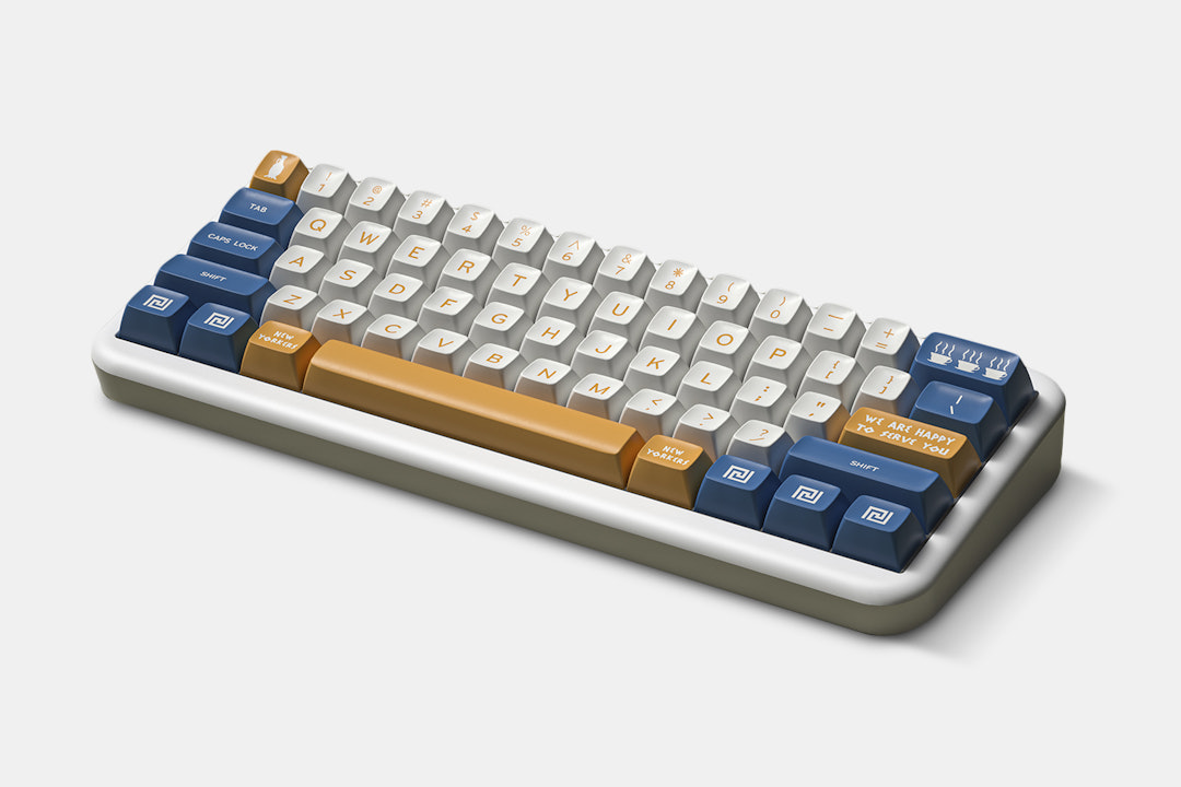 Melgeek MG WAHTSY ABS Doubleshot Keycap Set