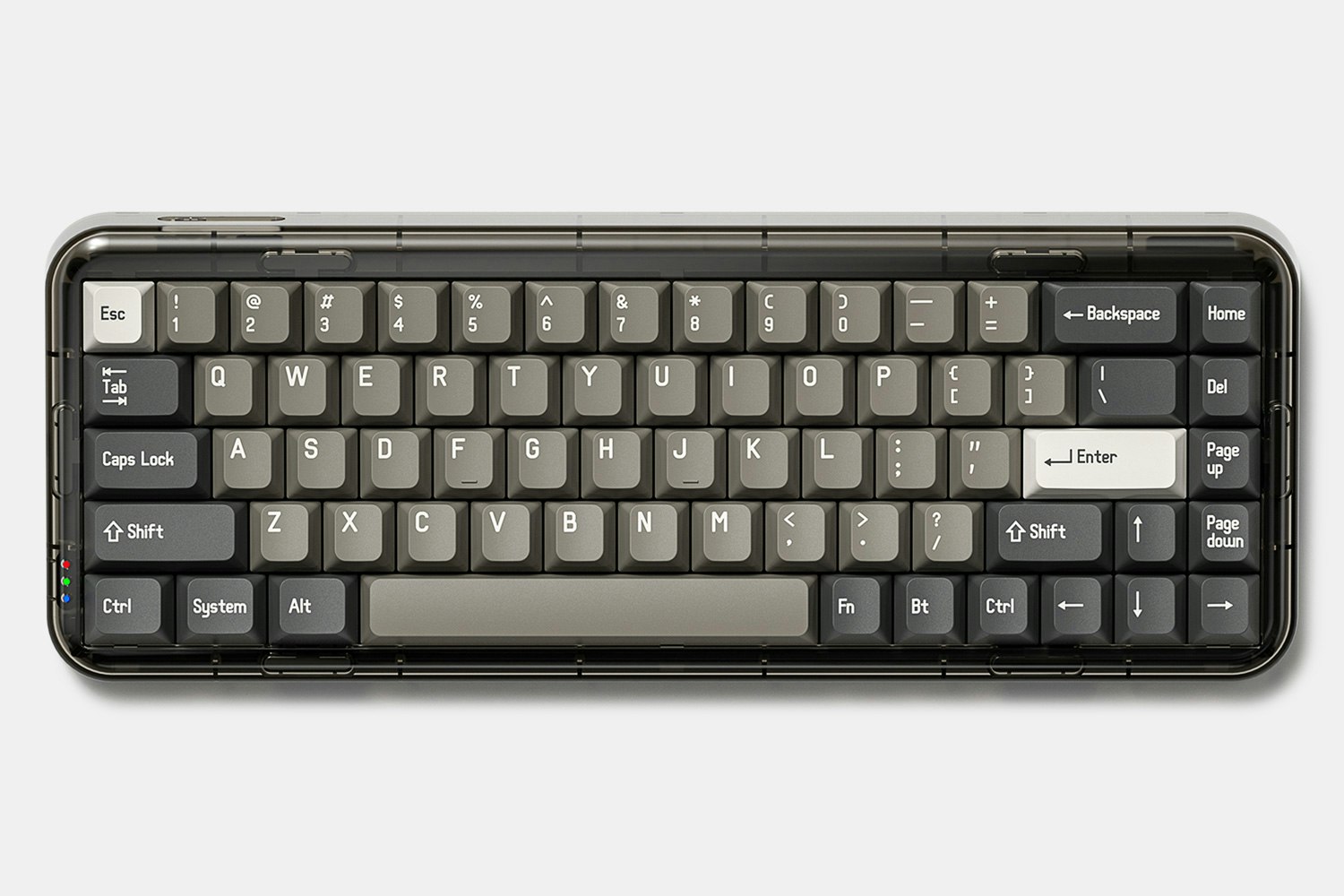MelGeek Mojo68 65% Wireless RGB Hot-Swappable Keyboard 