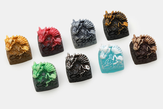 MEMEDA Bone Dragon Artisan Keycap