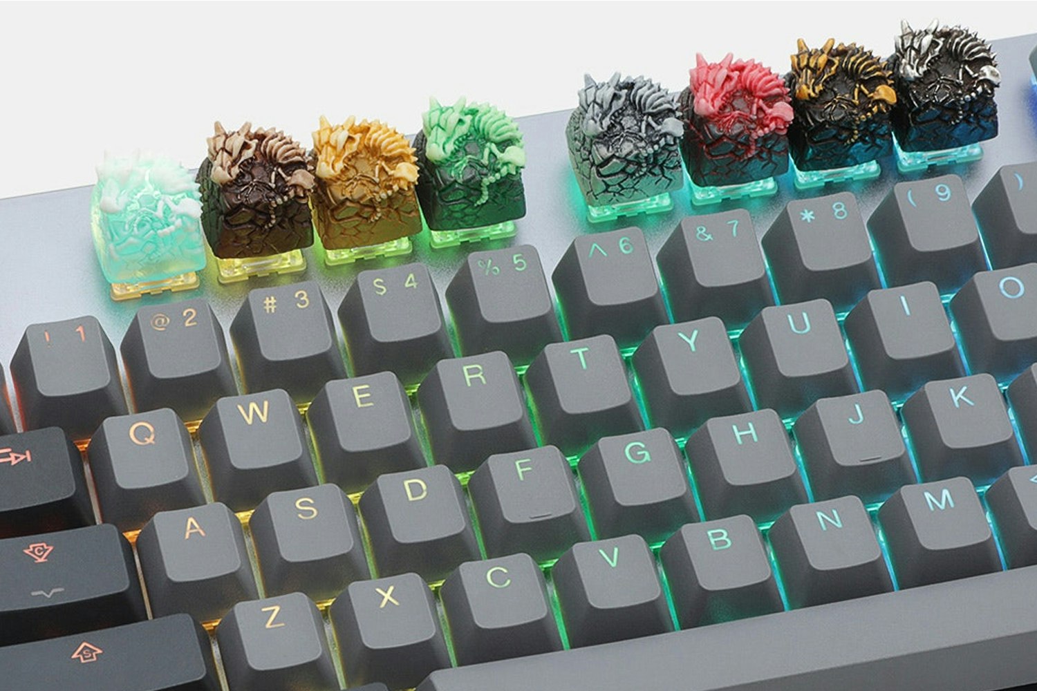 MEMEDA Bone Dragon Artisan Keycap