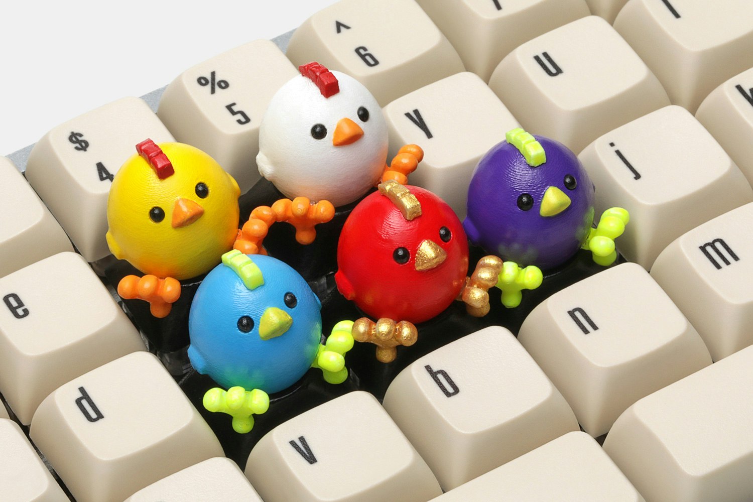 MEMEDA Chick Artisan Keycap