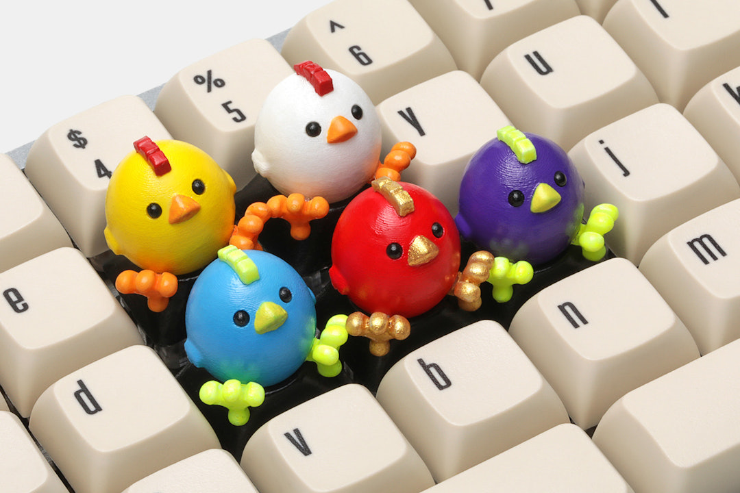 MEMEDA Chick Artisan Keycap