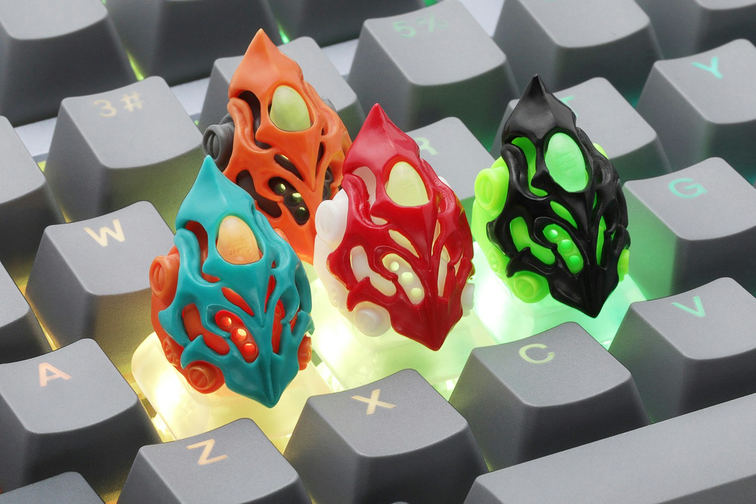 MEMEDA Mechanical Armor Artisan Keycap