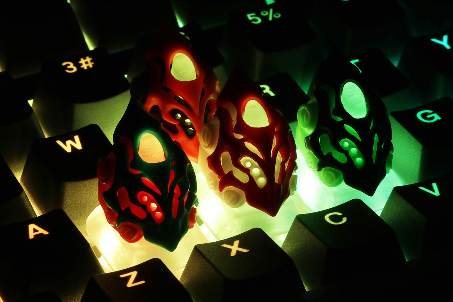 MEMEDA Mechanical Armor Artisan Keycap