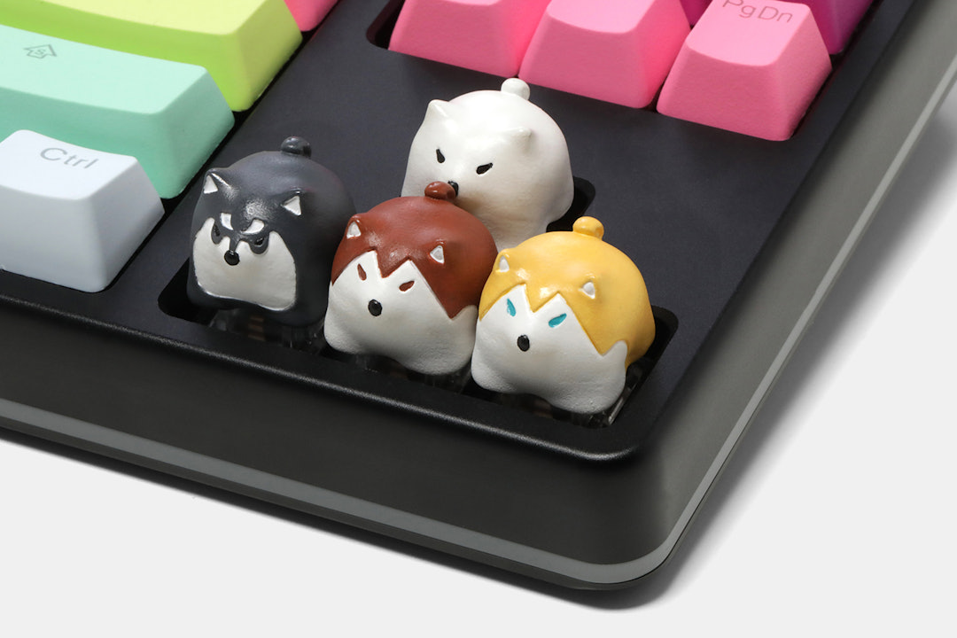 MEMEDA Puppy Artisan Keycap