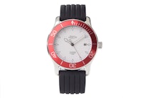 Red Dial/Rubber Strap