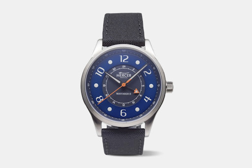 Mercer Wayfarer II GMT Quartz Watch